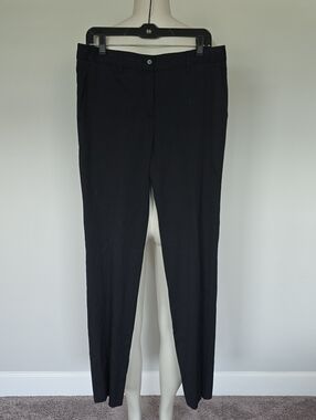 Moschino black ladies dress pants-10